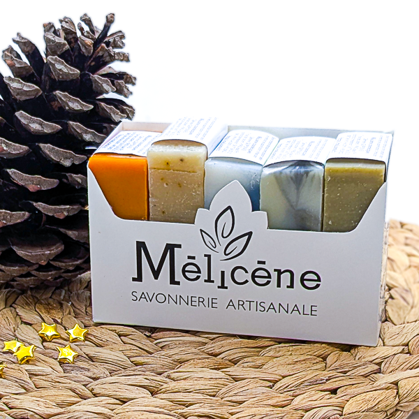 Coffret découverte 5 petits savons de 50g